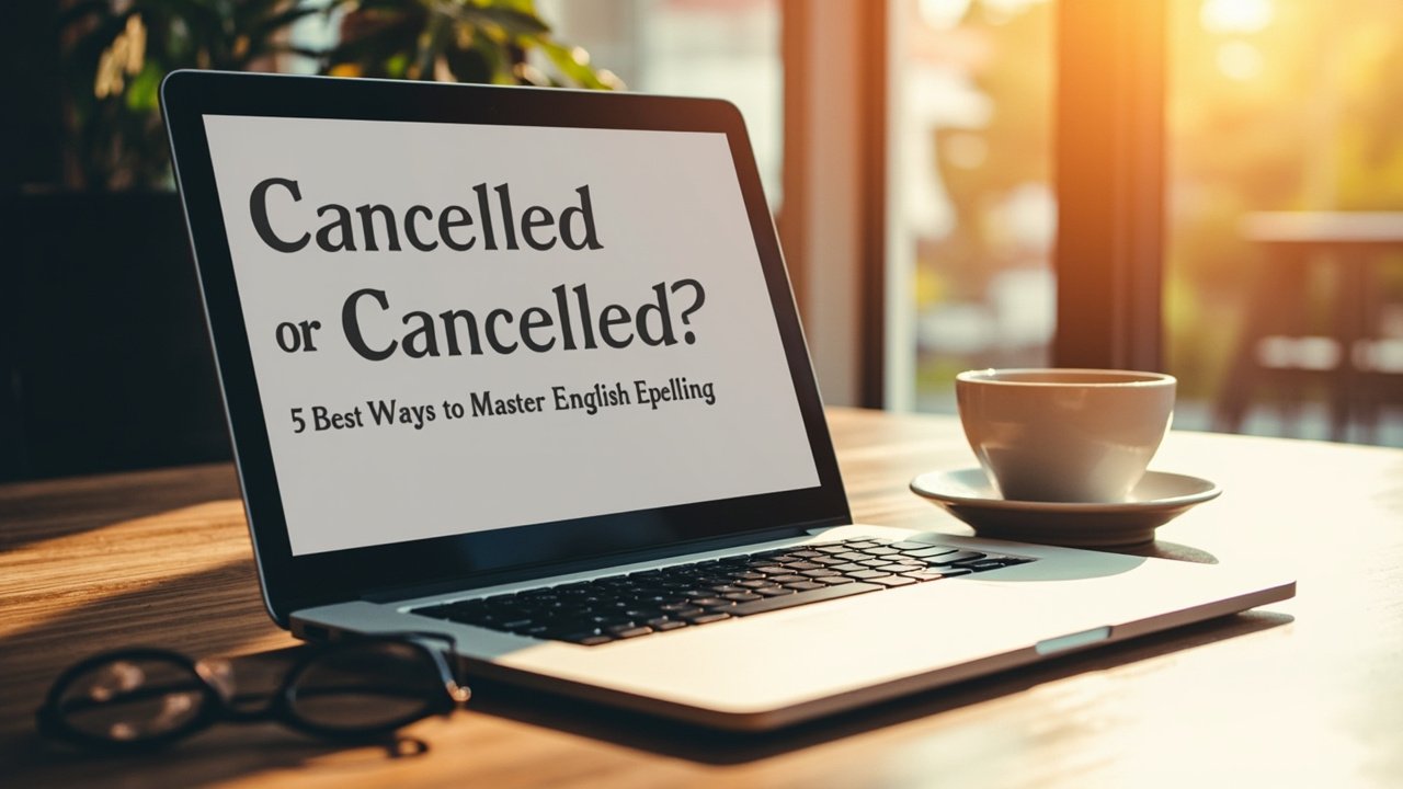 Canceled or Cancelled: 5 Best Ways to Master English Spelling